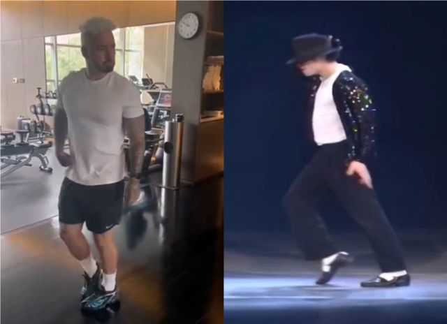 J Balvin sorprende haciendo el famoso ‘moonwalk’ de Michael Jackson