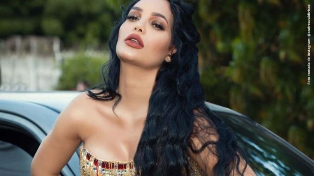 “Kylie Jenner colombiana”, le dicen a Andrea Valdiri por fotos en diminuto vestido