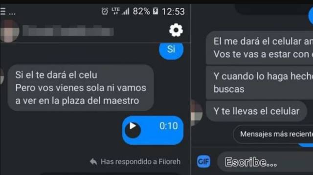 Ladrón le exige tener relaciones a mujer que robó para devolverle el celular