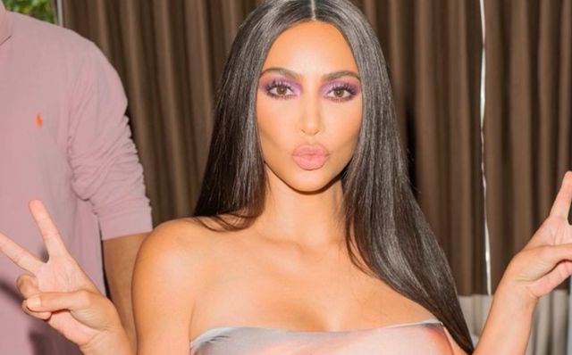 Kim Kardashian compartió en redes fotos inéditas de cómo lucia en su adolescencia