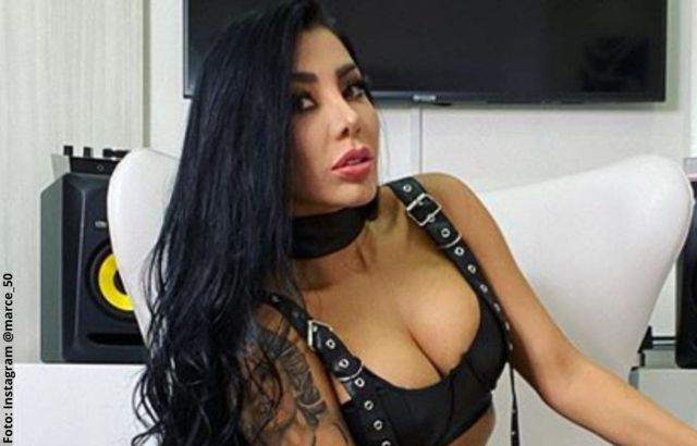 Marcela Reyes sube la temperatura con sensuales fotos en traje de boda