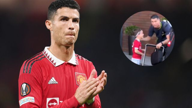 ¡Un gran hombre! A Cristiano Ronaldo le llueven elogios por admirable gesto con un niño