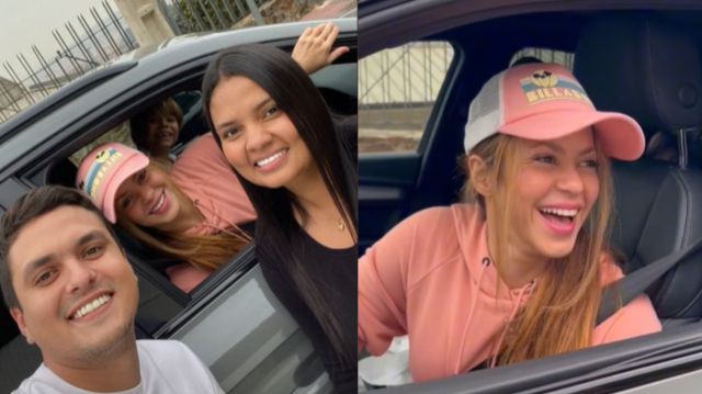 Los barranquilleros que llegaron hasta la casa de Shakira en Barcelona y lograron conocerla
