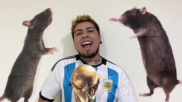¡Le atinó al resultado! ‘Mascota’ de JuanDa causó furor en redes al predecir el ganador del Mundial de Qatar