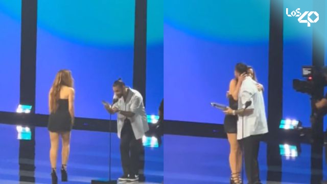 ¡Como una reina! Así trató Maluma a Shakira en los Premios Billboard