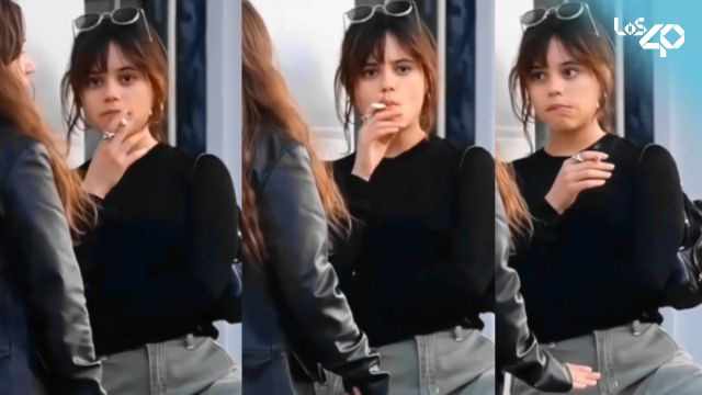 Jenna Ortega fue captada fumando y su comportamiento dividió opiniones