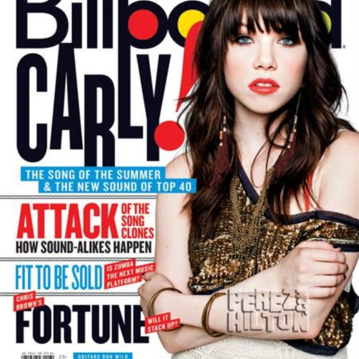 Carly Rae Jepsen es portada en la revista Billboard