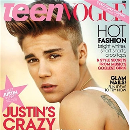 Justin Bieber: muy sexy en la revista Teen Vogue