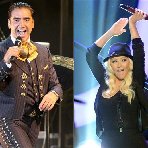 Christina Aguilera colabora en el nuevo sencillo de Alejandro Fernández
