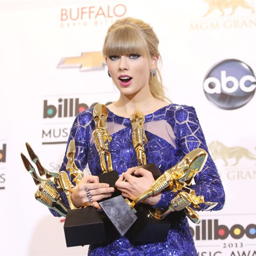 Premios Billboard 2013: Taylor Swift la gran triunfadora y Justin Bieber abucheado por el público