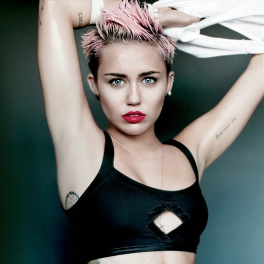 Miley Cyrus reveló el título de las canciones que incluirá su nuevo disco `Bangerz'