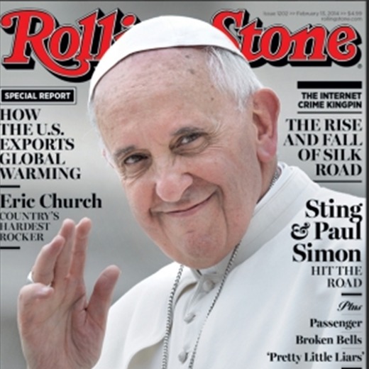 El Papa Francisco escogido como portada de la revista Rolling Stone