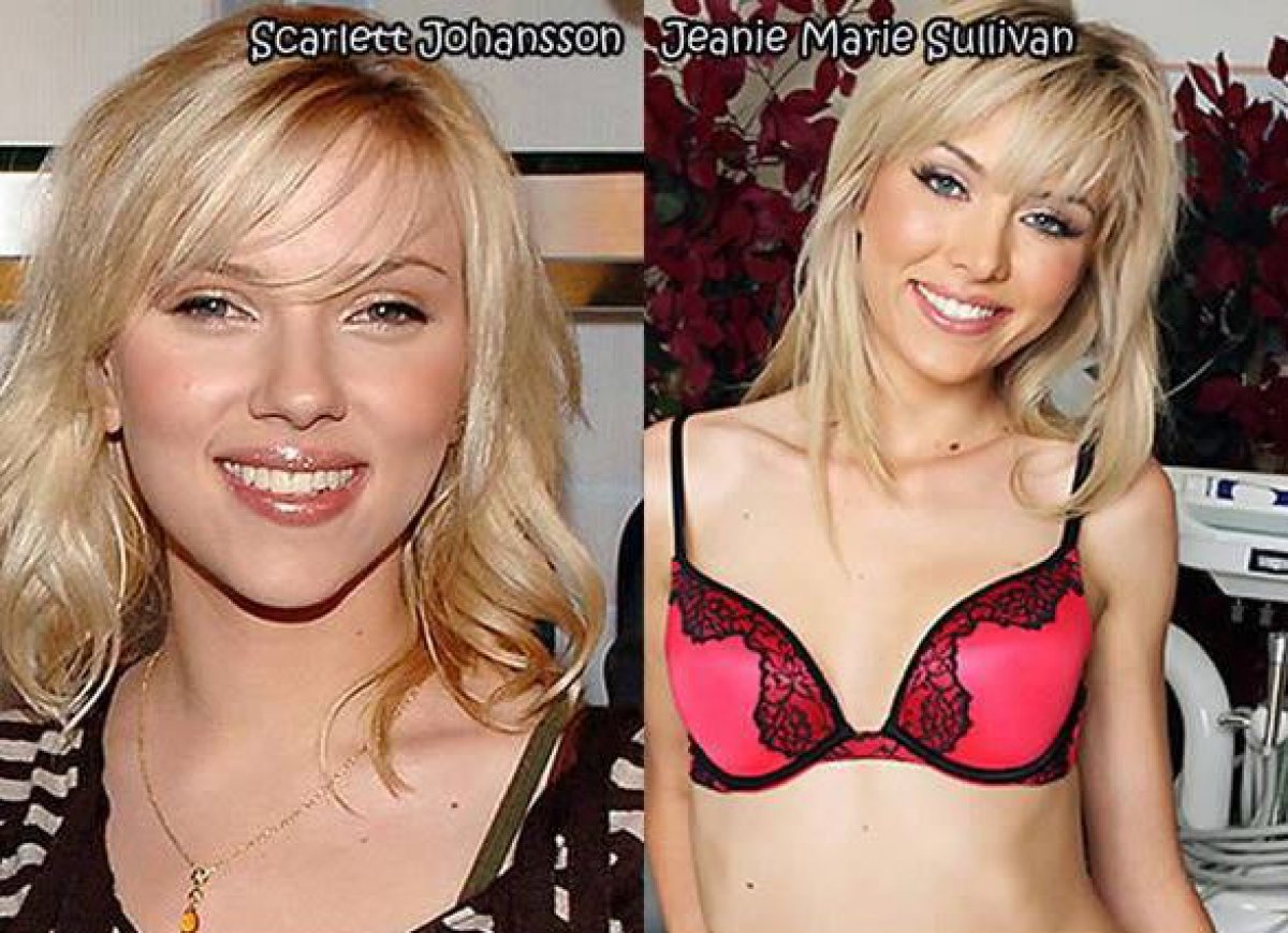 Scarlet johannson look alike porn star