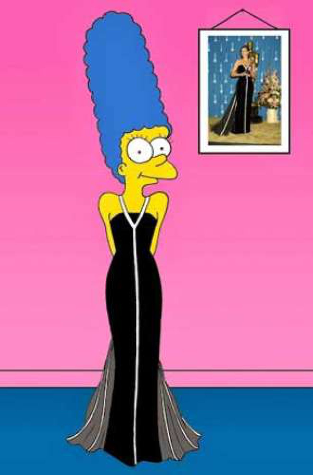 Marge Simpson es un icono de la moda