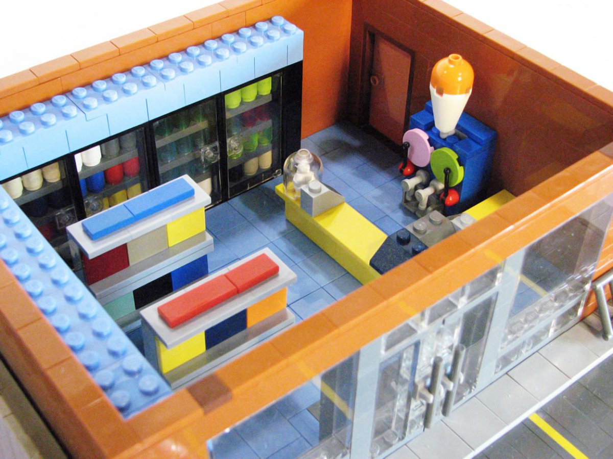 Así luce la Springfield de Los Simpsons en fichas de Lego