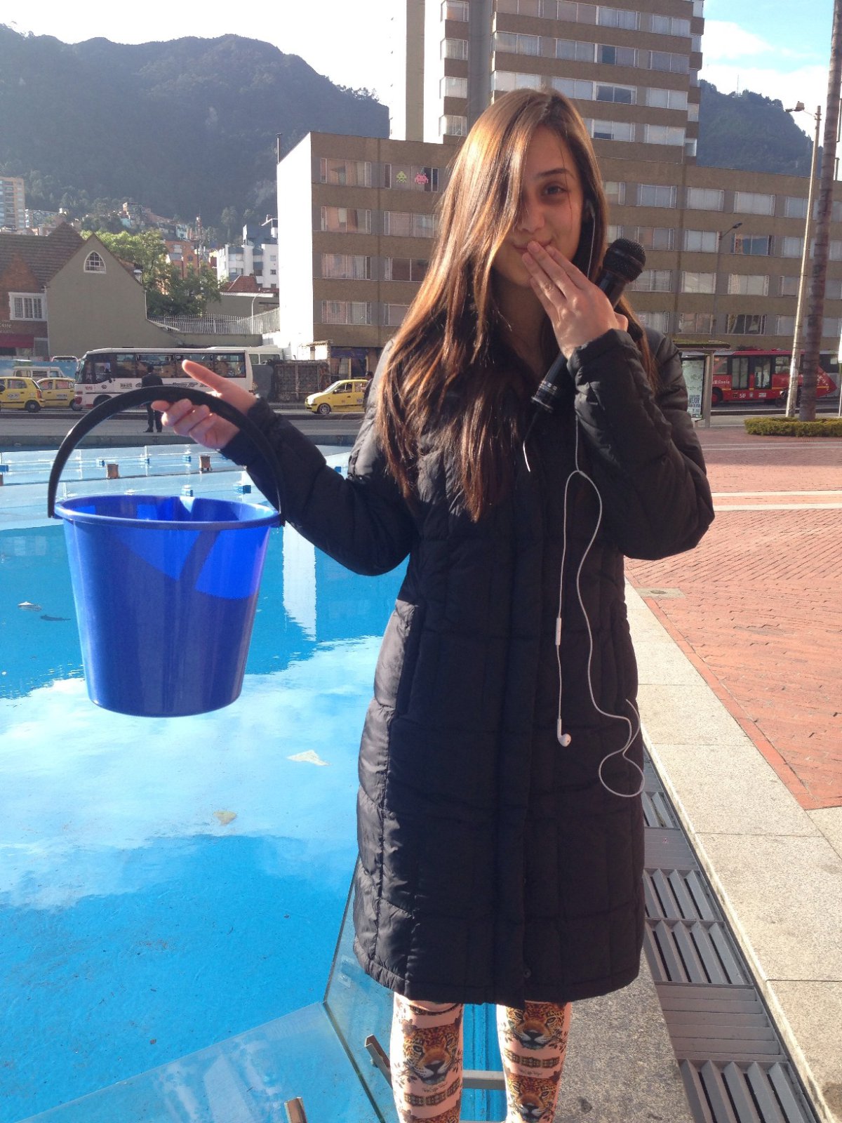 Susy Mora cumplió con el Ice Bucket Challenge