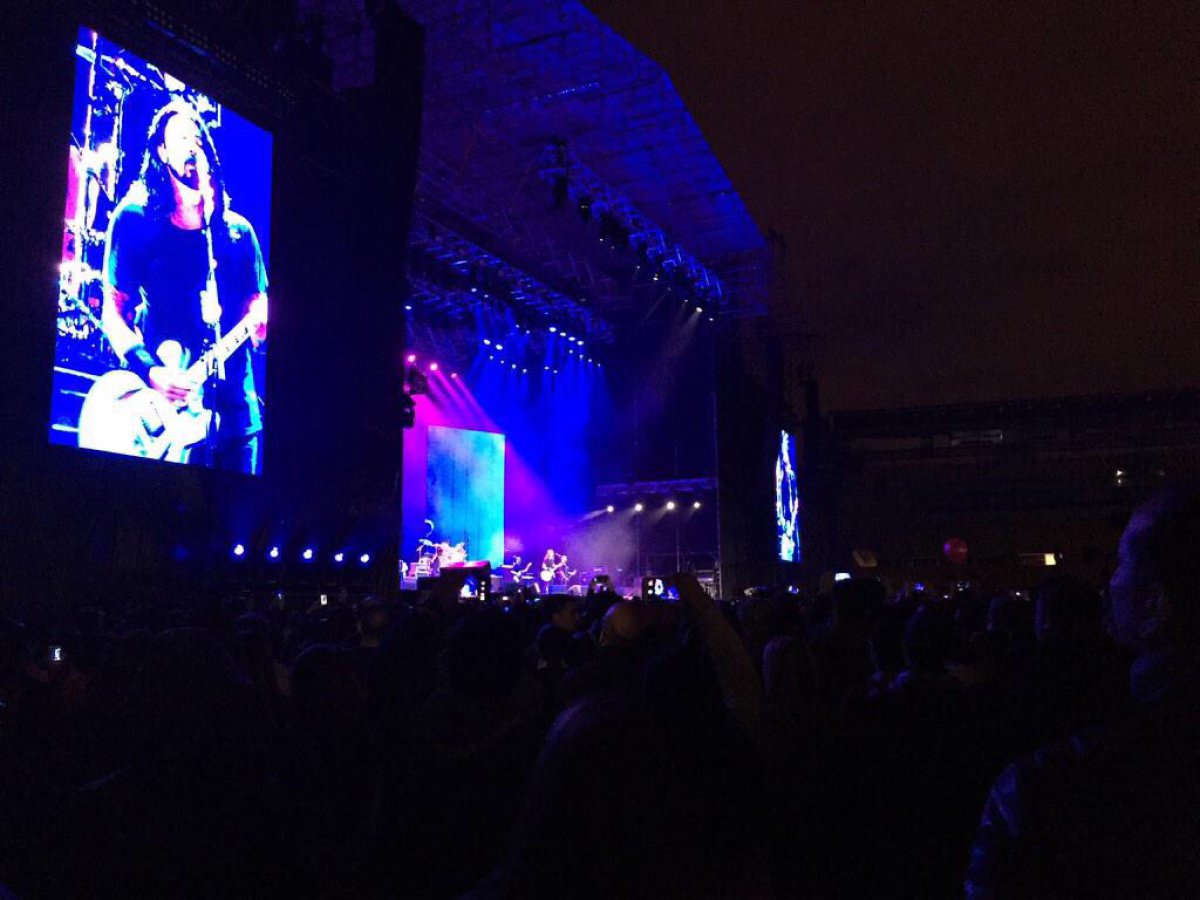 Concierto de Foo Fighters en Bogotá