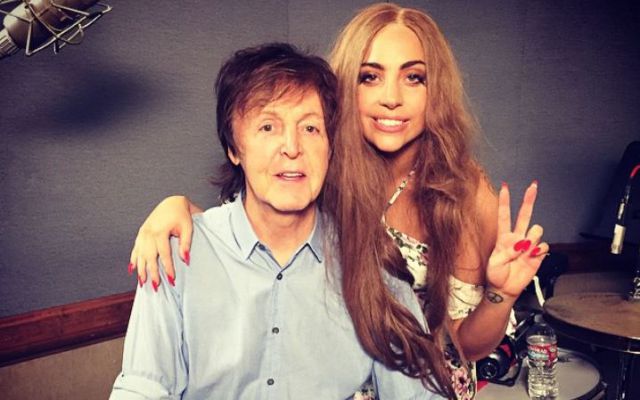 Lady Gaga y Paul McCartney trabajando juntos