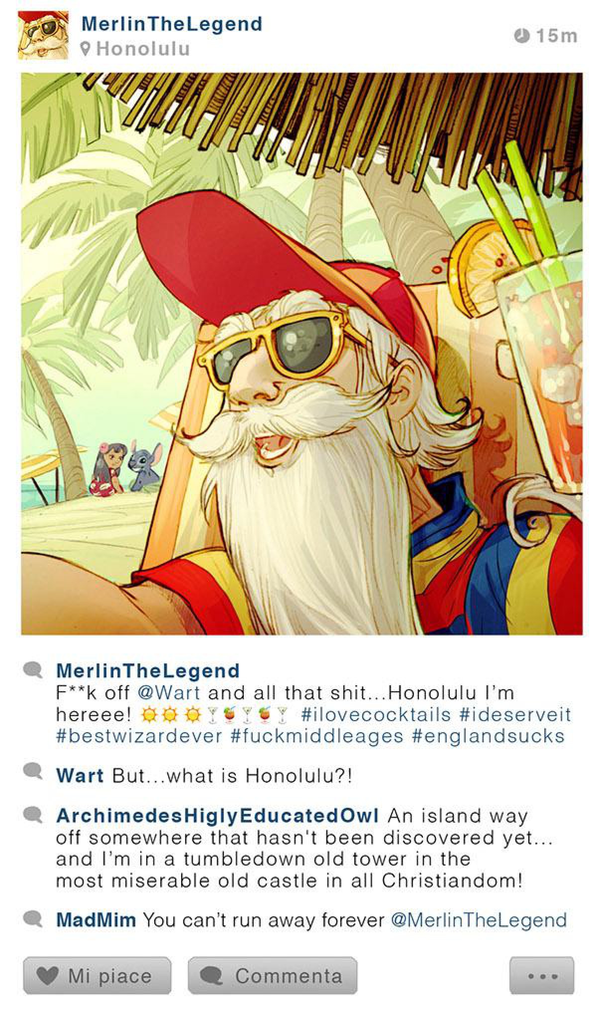 ¿Cómo sería el Instagram de los personajes de Disney?