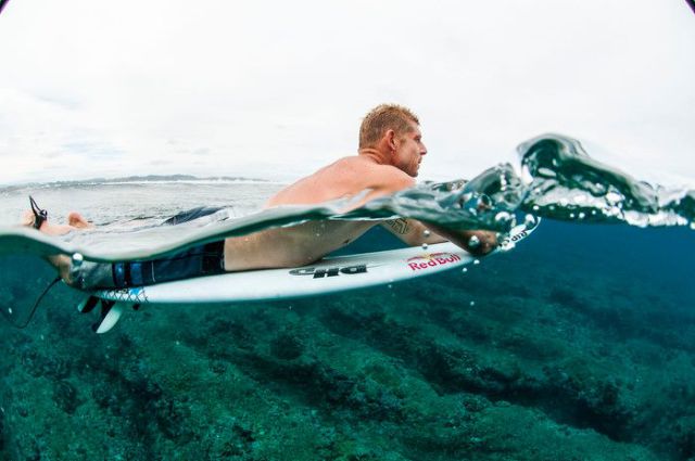 Surfista se salvó de milagro del ataque de un tiburón.