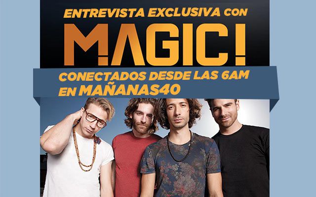 “Estamos muy ansiosos de visitarlos en Septiembre” Magic!
