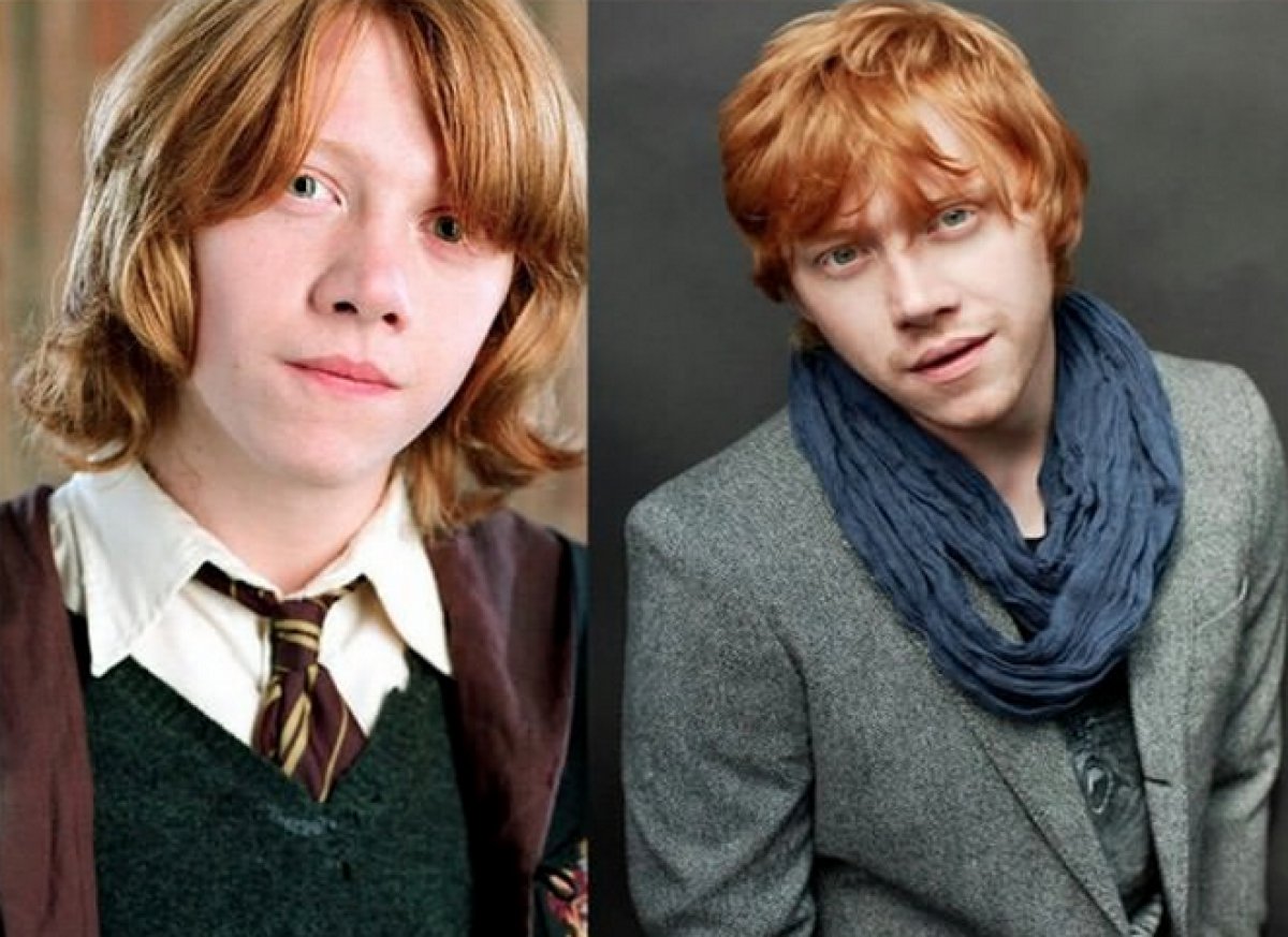 Antes Y Después De Los Personajes De Harry Potter Fotogalería