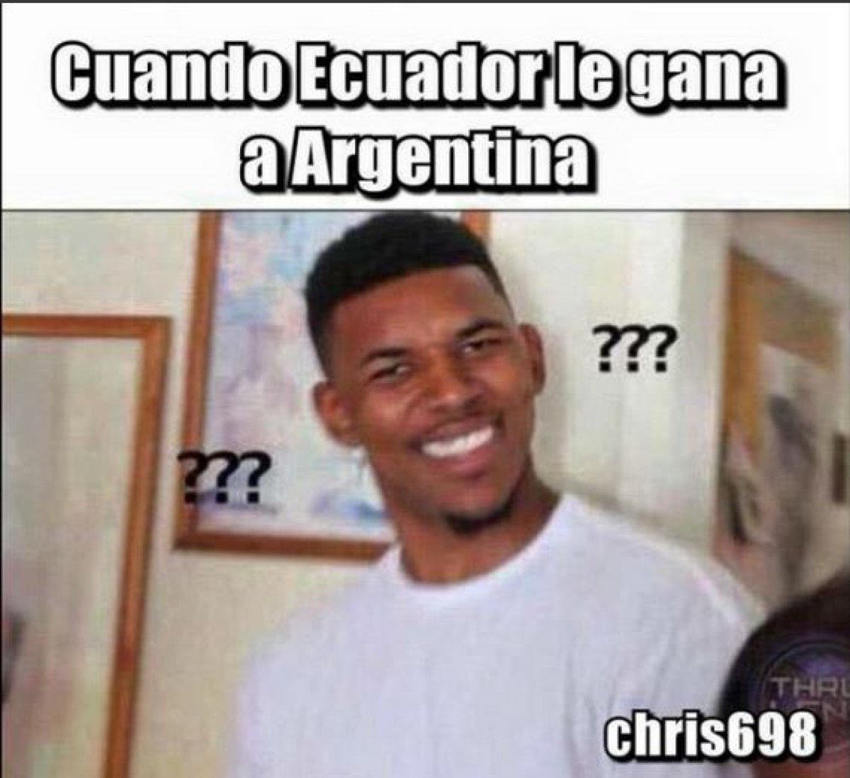 Los mejores memes de la derrota de Argentina ante Ecuador