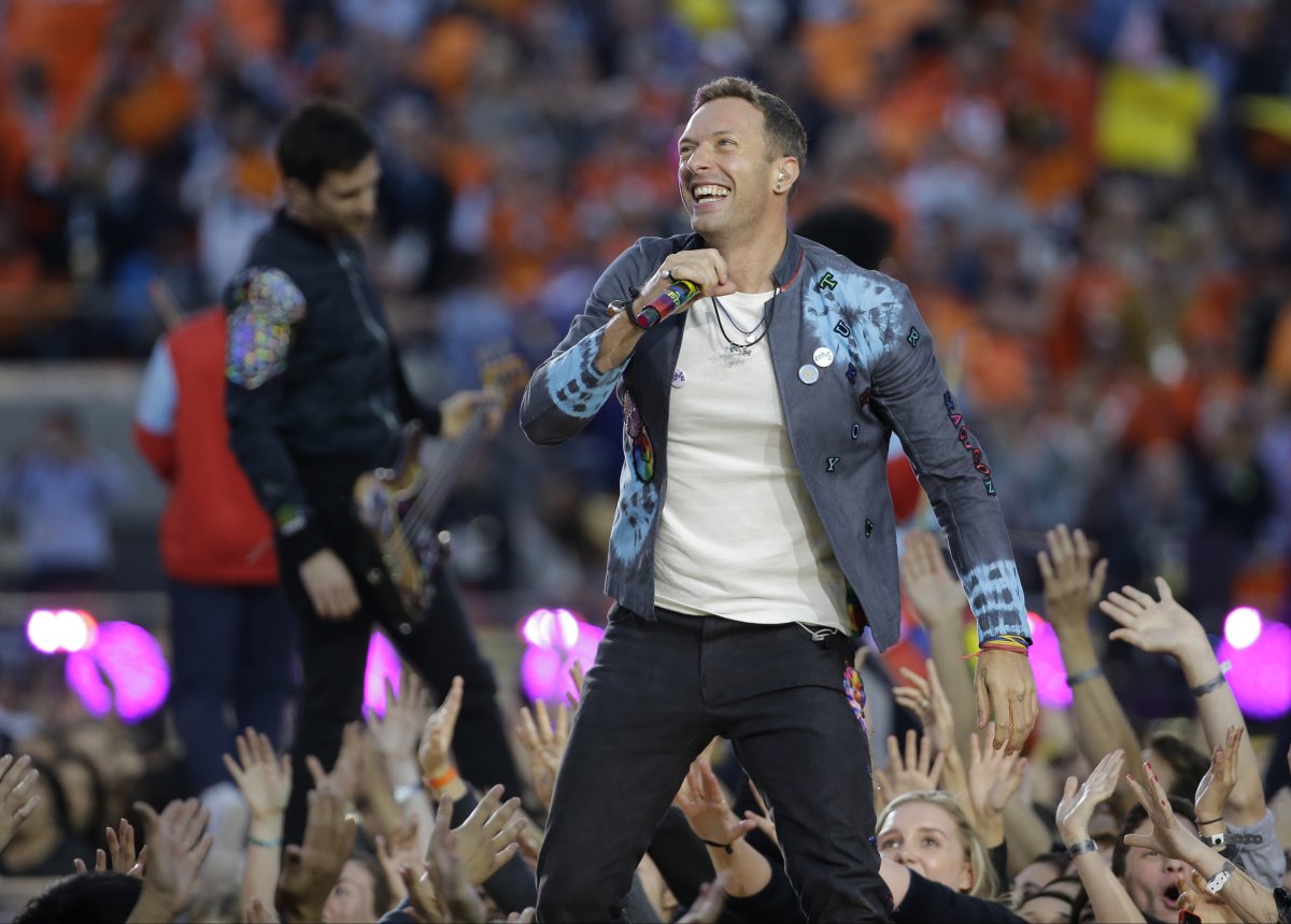 Las mejores fotos de Coldplay en el Super Bowl 50 Fotogalería