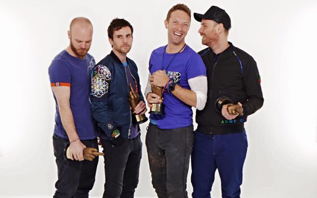 Los 10 vídeos más vistos de Coldplay