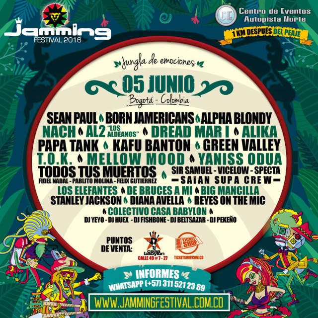 a Los 40 en el Jamming Festival Actualidad LOS40 Colombia