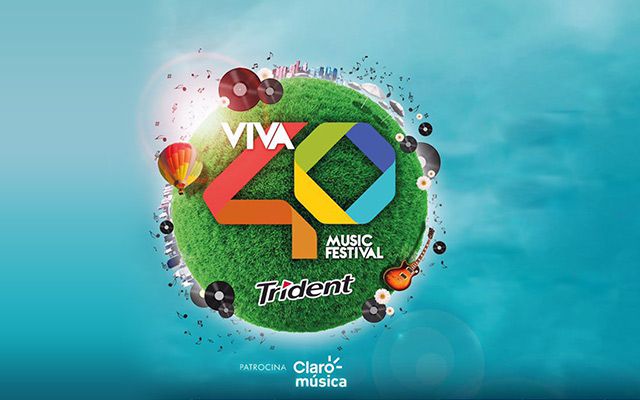 Conoce el line-up del Viva 40 Music Fest
