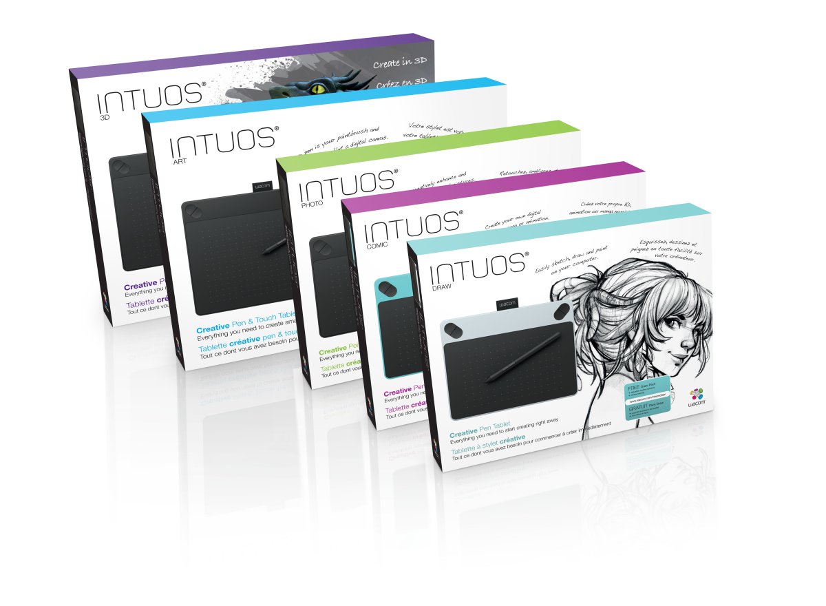  Intuos 3D Creative Pen & Touch Tablet