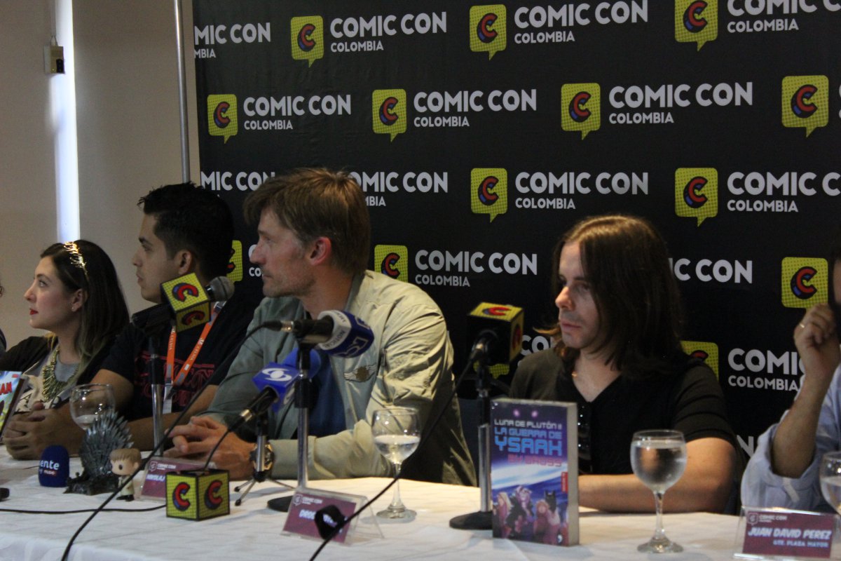Nicolaj Coster - Waldau las mejores fotos de su rueda de prensa en Comic-Con