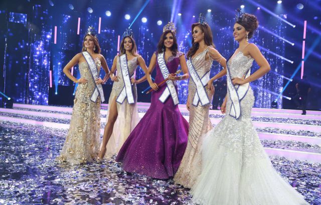 Las finalistas del Concurso Nacional de Belleza 