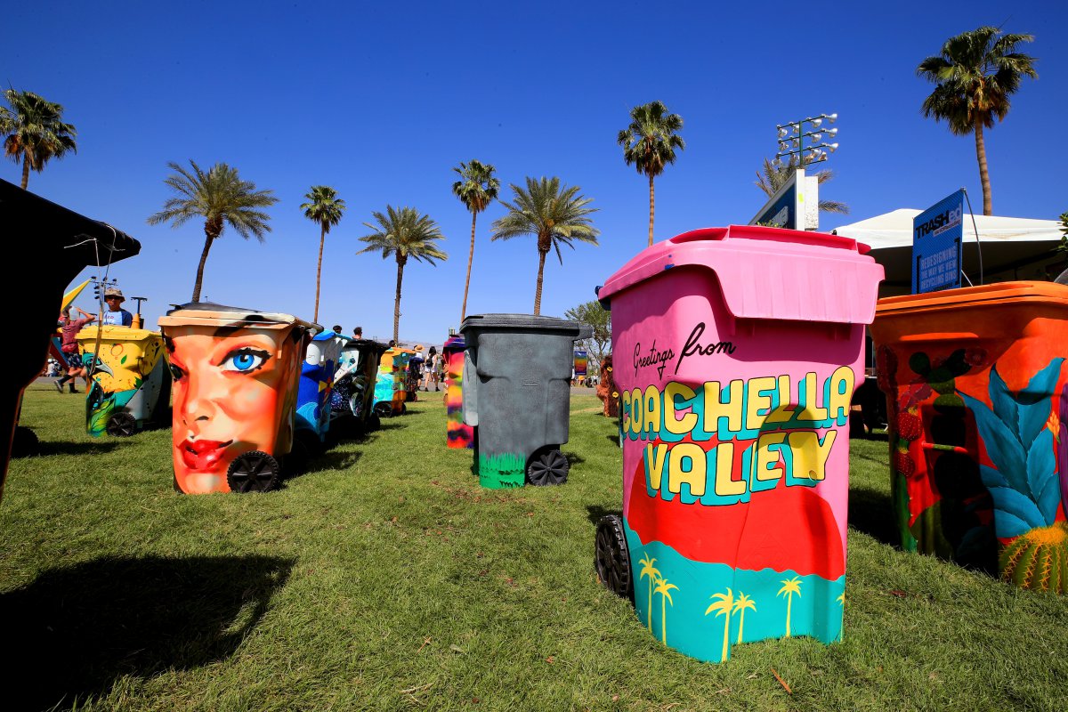 El arte está vivo en Coachella 2018 y aquí sus mejores fotos en el día 1
