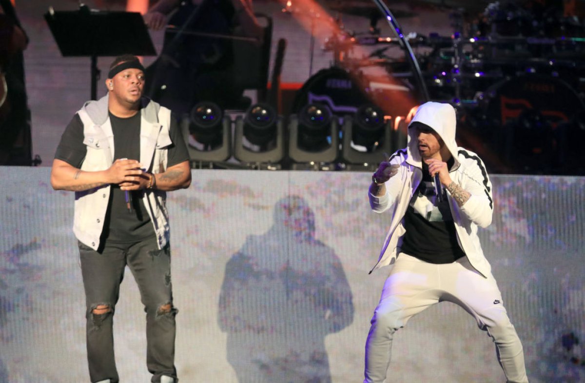 Así fue la presentación de Eminem en el tercer día de Coachella