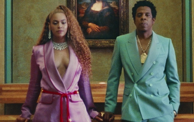 ¡Desnudos! así promocionan su álbum Beyonce y Jay Z