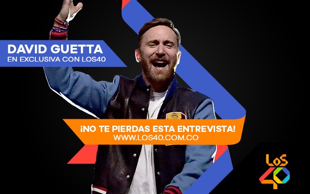 David Guetta en exclusiva con LOS40