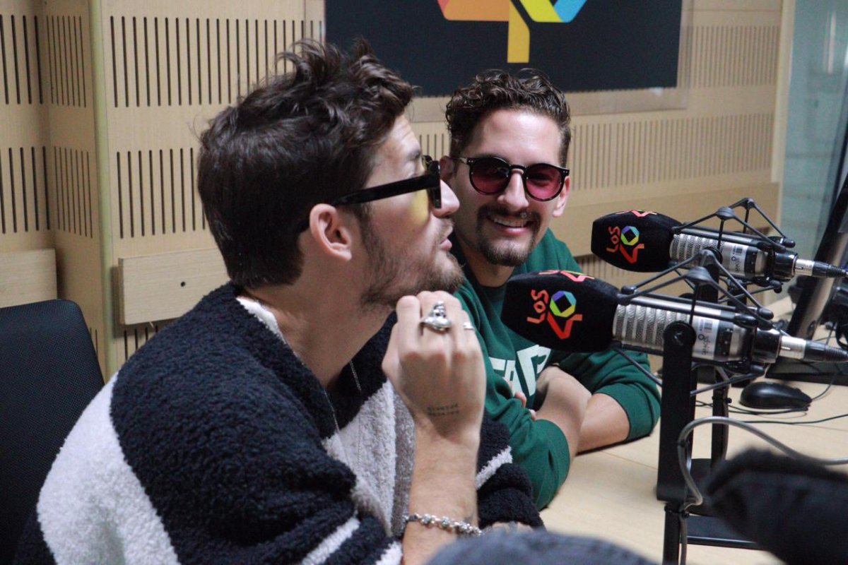 Mau y Ricky estuvieron en “El Levante de LOS40”