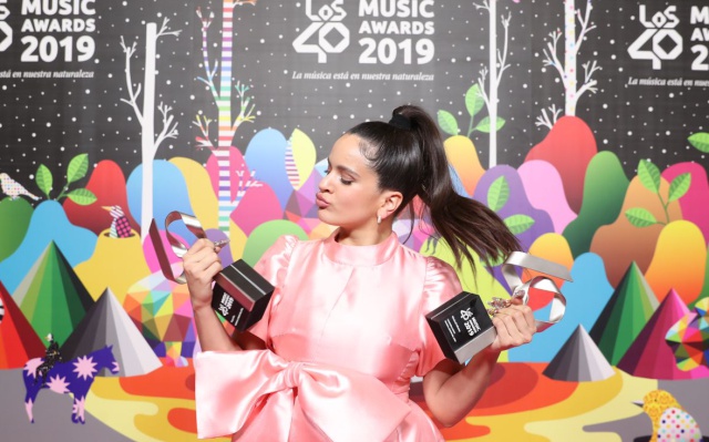 Rosalía triunfó en LOS40 Music Awards