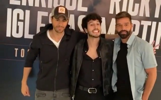 Sebastián Yatra fue invitado a la gira de Enrique Iglesias y Ricky Martin