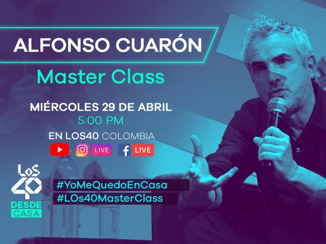 Alfonso Cuarón llega a LOS40 Master Class