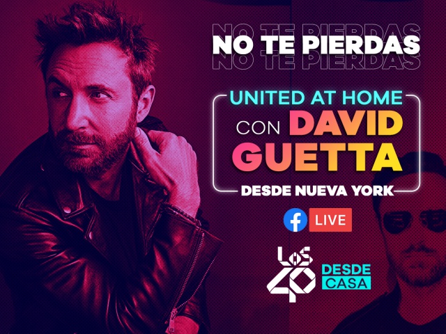 David Guetta presentará la segunda versión de 'United at home'