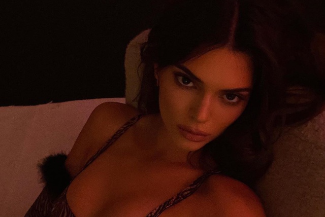 Kendall Jenner sube la temperatura en diminuta lencería