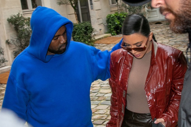 En imágenes: revelan el tenso encuentro entre Kim Kardashian y Kanye West