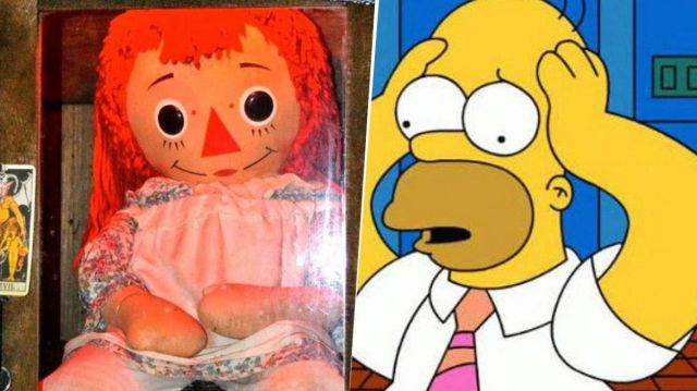 Los Simpson predijeron el escape de Annabelle