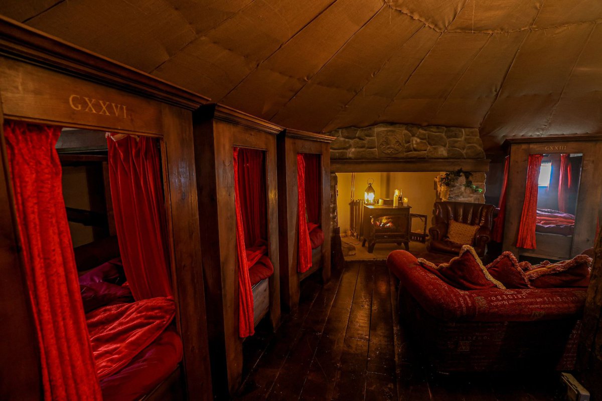 La cabaña inspirada en Gryffindor en la que se pueden quedar los seguidores de Harry Potter