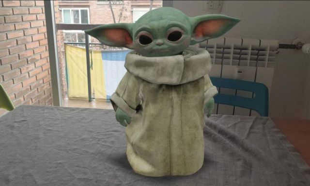 ¿Cómo activar el 'Baby Yoda' 3D en Realidad Aumentada de Google?