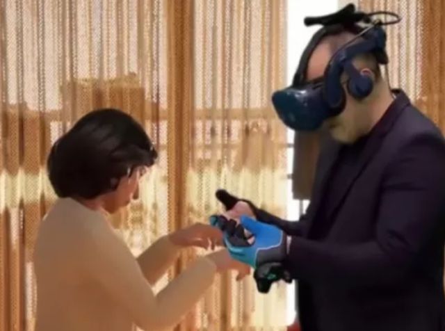Gracias a la realidad virtual, hombre se “reencuentra” con su fallecida esposa