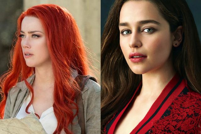 Forbes asegura que Emilia Clarke reemplazará a Amber Heard en ‘Aquaman 2’